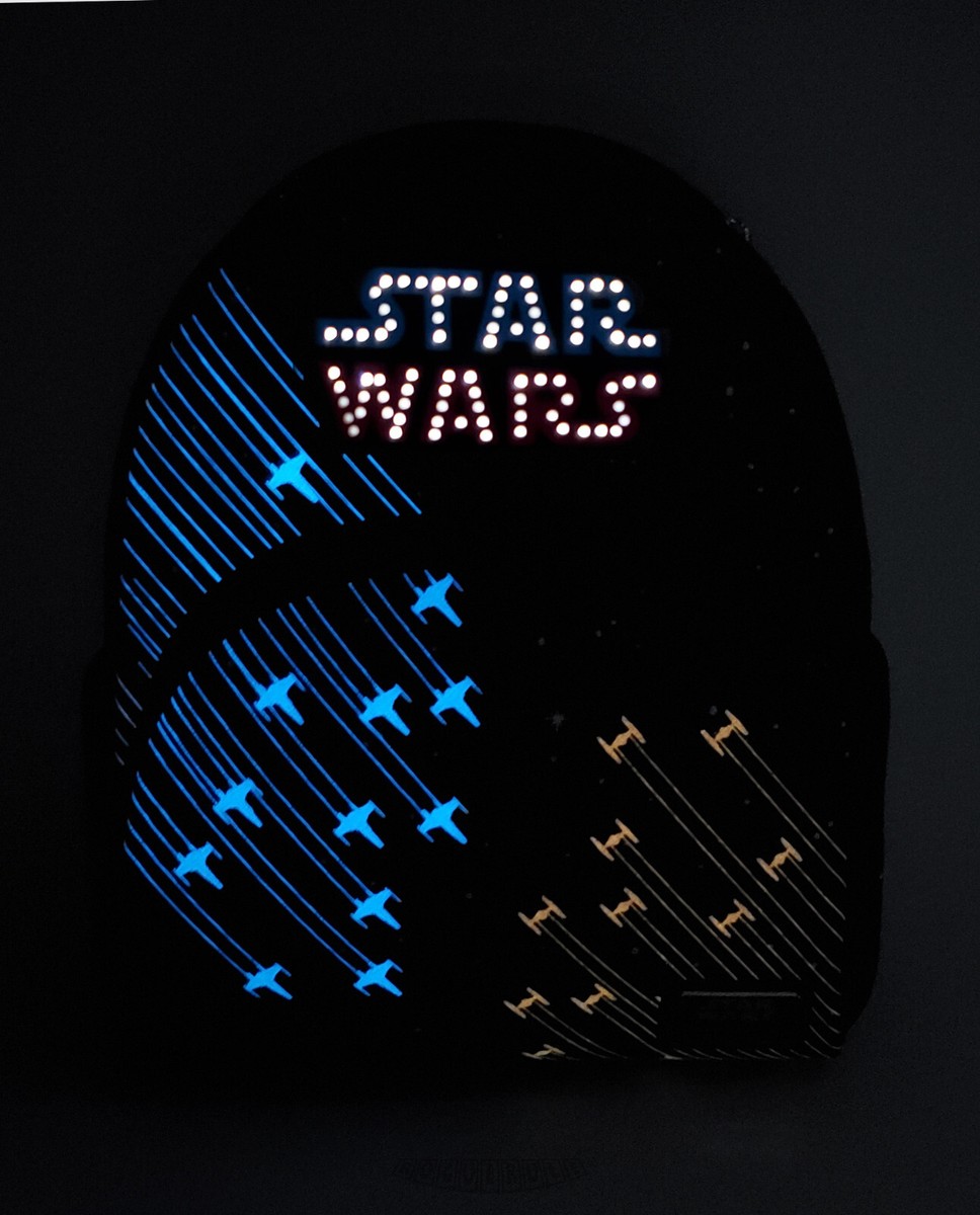 ?Loungefly Star Wars Neon Ships Glow-In-The-Dark Light-Up  display picture 2