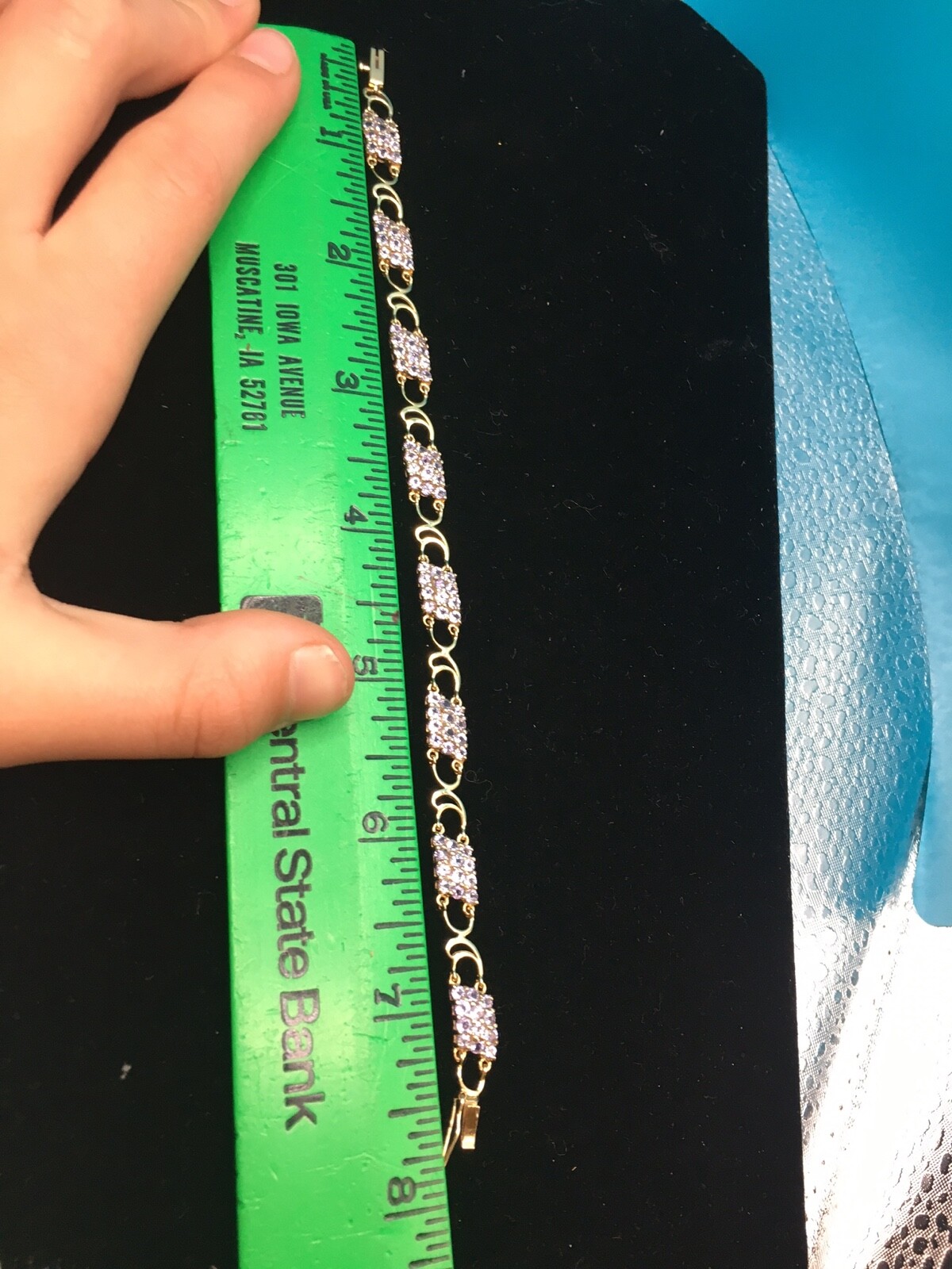 14K  Solid Gold Bracelets, Length 7.75'', tanzani… - image 5