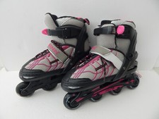 SCHWINN 4 Wheels Roller Skate Teen Size 5-8 Pink/Black