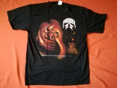 PARADOX Product Of Imagination Shirt Größe L, XL, XXL NEU german Thrash Metal  