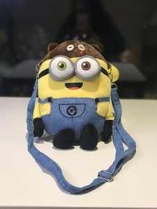 Brand New Minions Bob Minion Teddy Bear Shoulder Bag Universal Super Cute | eBay