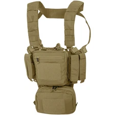 Helikon Training Mini Rig Chest PALS Airsoft MOLLE Tactical Magazine Mag Coyote