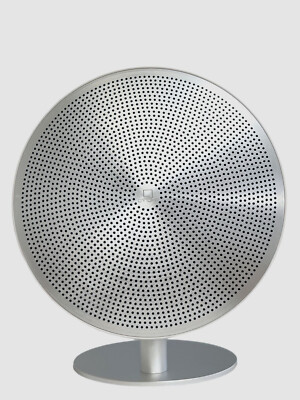 $76 Gingko White Mini Halo One Audio TWS Touch Bluetooth Wireless Sound Speaker