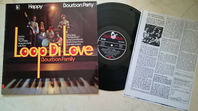 BOURBON FAMILY Loop Di Love *GERMAN 70s BEAT ARIOLA VINYL LP*1973*SIGNED!!!