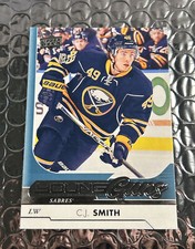 2017-2018 Upper Deck Young Guns CJ Smith RC #225 Buffalo Sabres