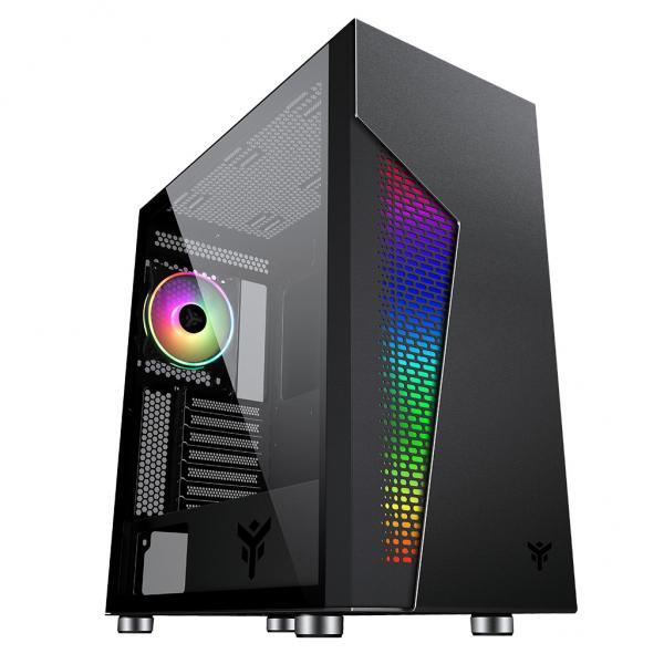 ITGCAMAJ30  Case MAJES 30 - Gaming Full Tower, 12cm ARGB fan, 2xUSB3, Side Panel