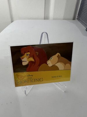 2020 Upper Deck Disney Lion King LTFX Gold 69/94 Simba & Nala #99