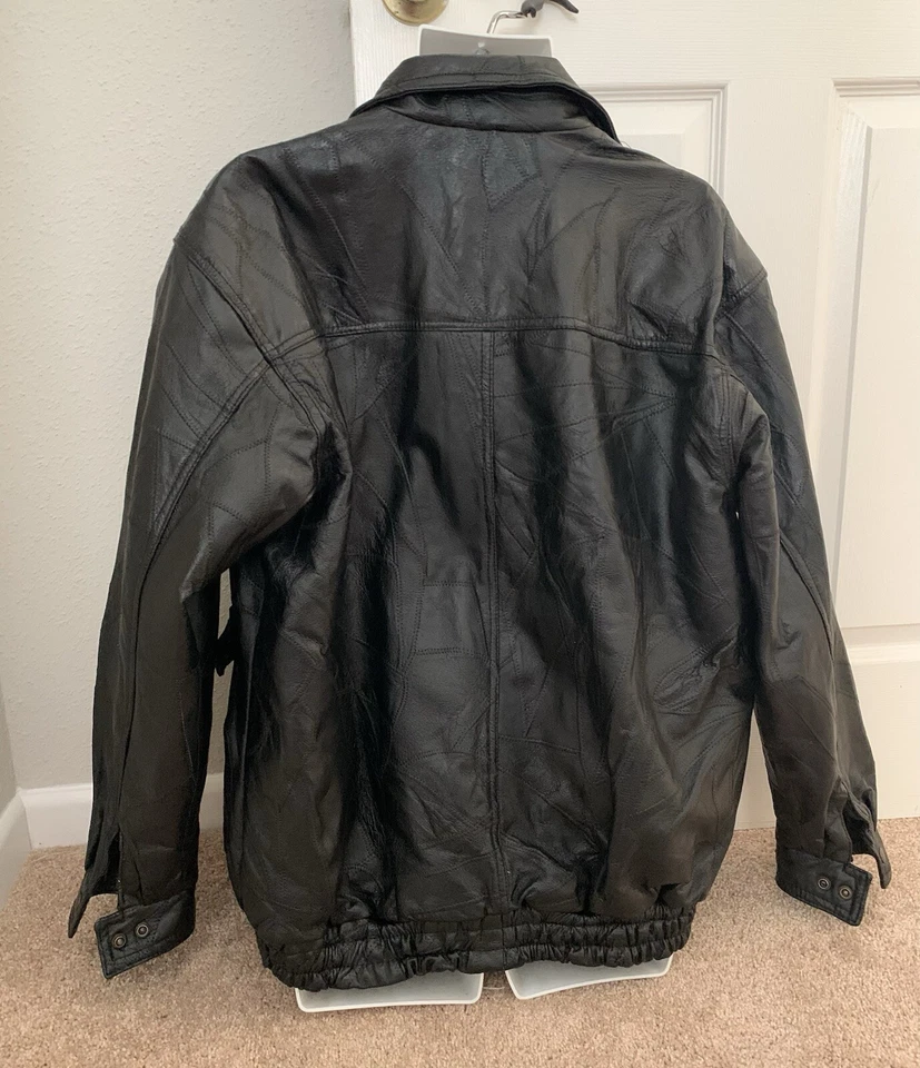 De colección Giovanni Navarra Cuero Hombre Diseño Piedra Talla 2X Foto 4 de 4