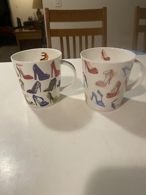 Dunoon Looking Good & Glamorous Made in England 3.75  Tall, Beautiful Bone China