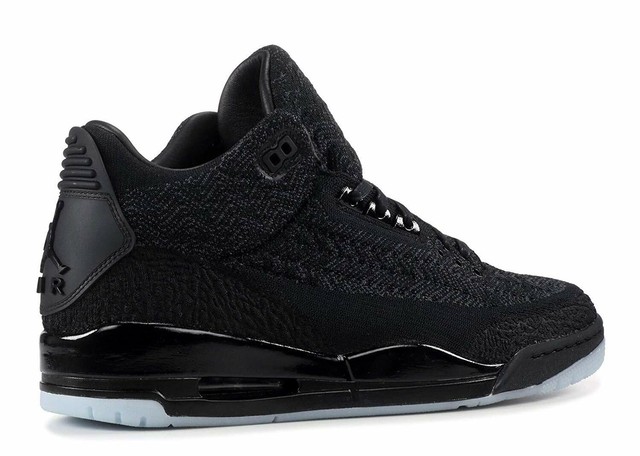 jordan 3 flyknit black