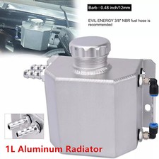Universal 1l Aluminum Radiator Coolant Overflow Bottle Tank Expansion Reservoir Universal 1l Aluminum Radiator Coolant Overflow Bottle Tank Expansion Reservoir