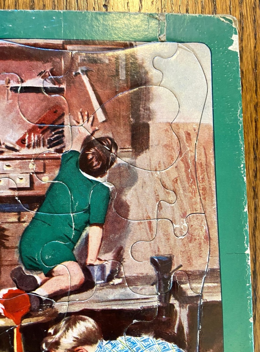 MILTON BRADLEY CO. アメリカ製 アンティーク ジグソーパズル MILTON BRADLEY CO. アメリカ製 アンティーク ジグソーパズル