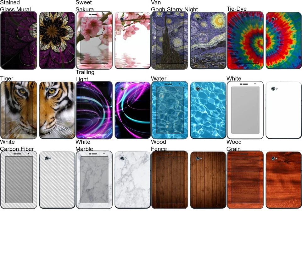 Choose Any 1 Vinyl Decal/Skin for Samsung Galaxy Tab 7.0 Plus - Free US Shipping - Image 4 of 4