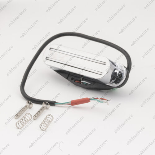 4 Wire Dual Rail Single Coil Mini Humbucker Pickup 9K For Strat Guitar 10 Colors - Picture 18 of 18