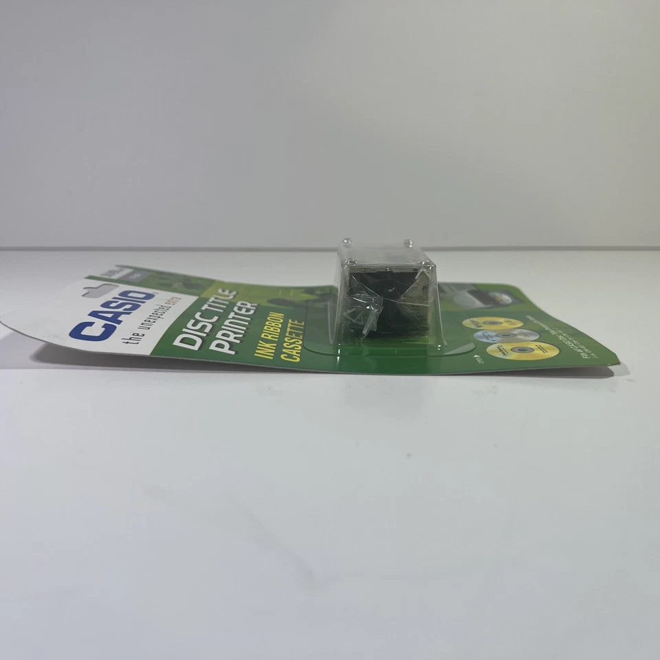 Casio Silver Ink Ribbon Cassette TR-18SR for CD/DVD Disc Title Printer - Image 3 of 4