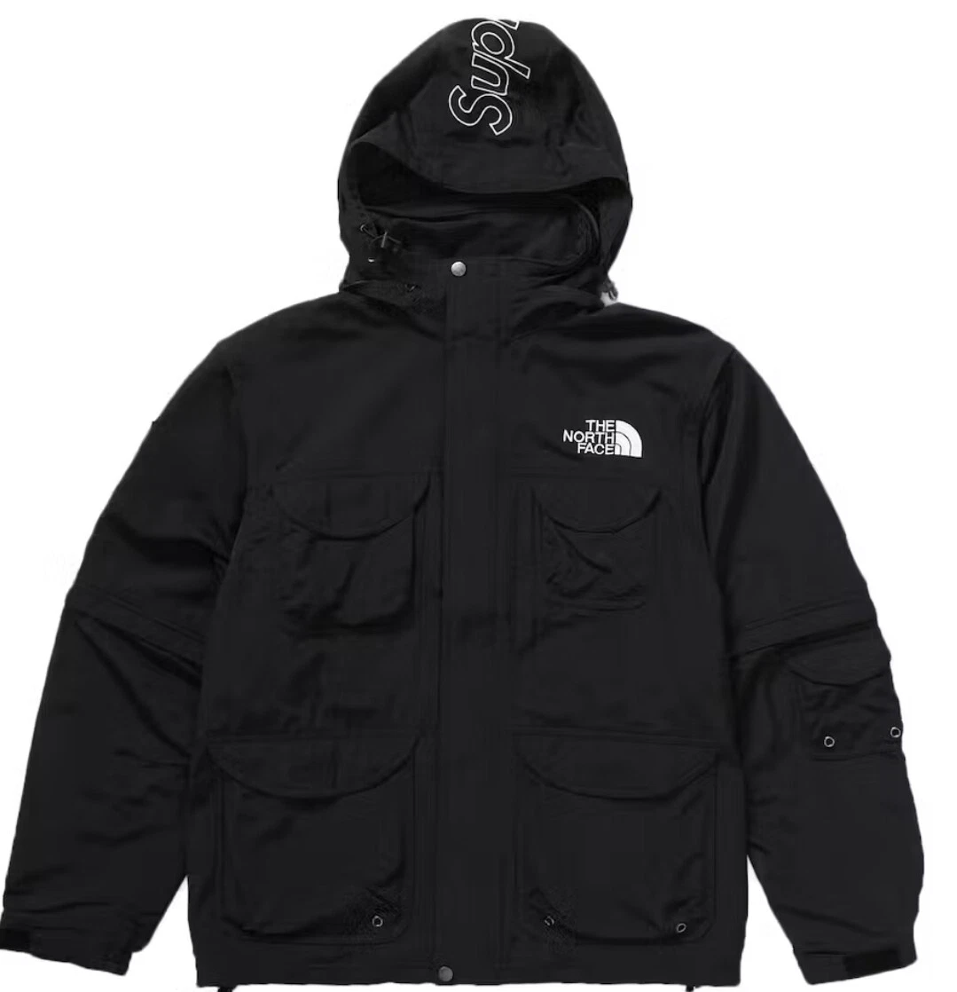 ⭐Gilet veste convertible Supreme X The North Face Trekking noir AVEC CADEAUX GRATUITS