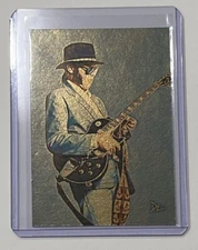 Neil Young Gold Plated Limited Artist Signed “Rock Icon” Trading Card 1/1