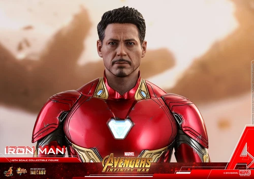 Figura de acción Hot Toys HT 1/6 MMS473D23 Avengers: Infinity War Iron Man MK50 nueva - Imagen 17 de 18