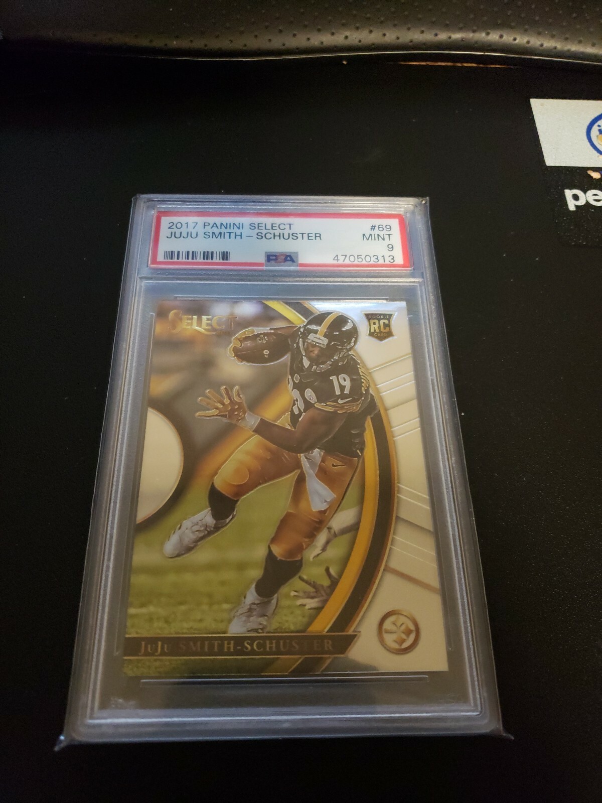 2017 Panini Select Juju Smith Schuster RC PSA 9 Mint #69 Rookie