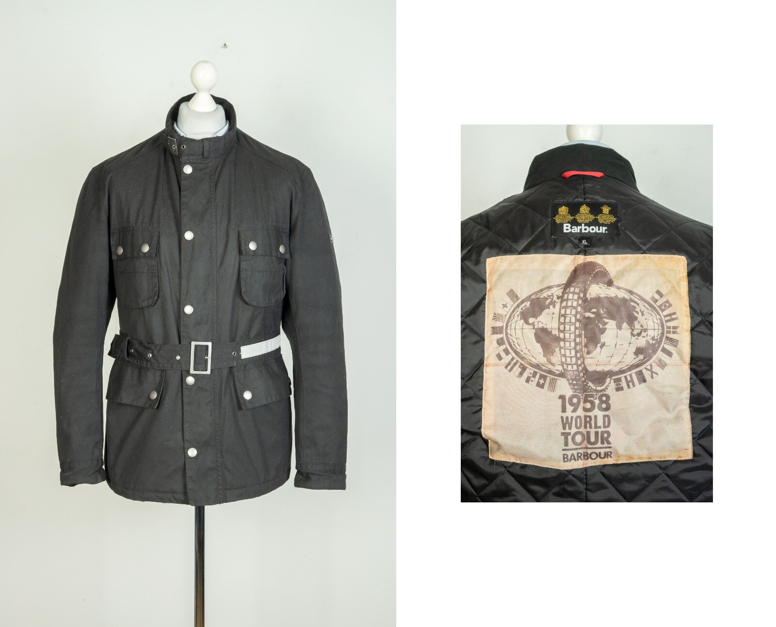 90s Barbour Trench Coat LAND ROVER c36 【公式通販】