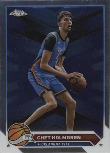 2023-24 Topps Chrome - Chet Holmgren #196
