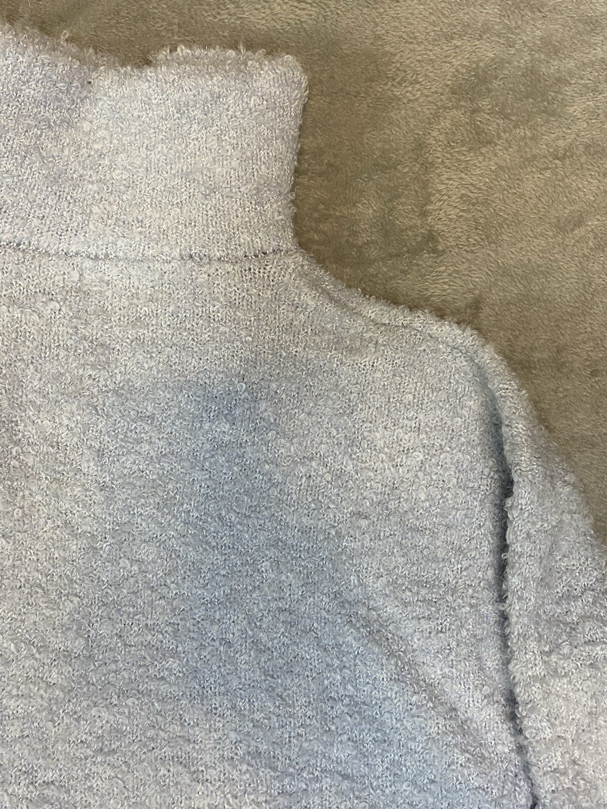 Universal Thread Blue Collared Split Neck Knit Pu… - image 12