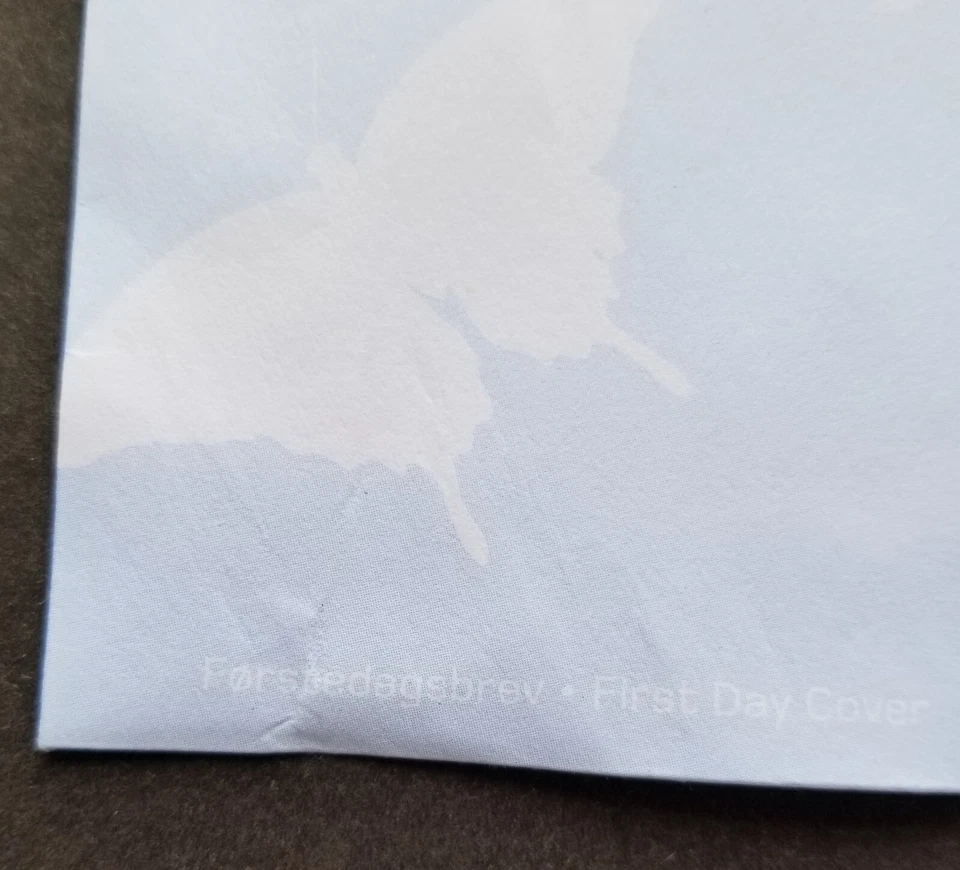 [SJ] Norway Butterfly 2007 Insect (ATM Machine Frama Label stamp FDC *defect - Image 3 of 4