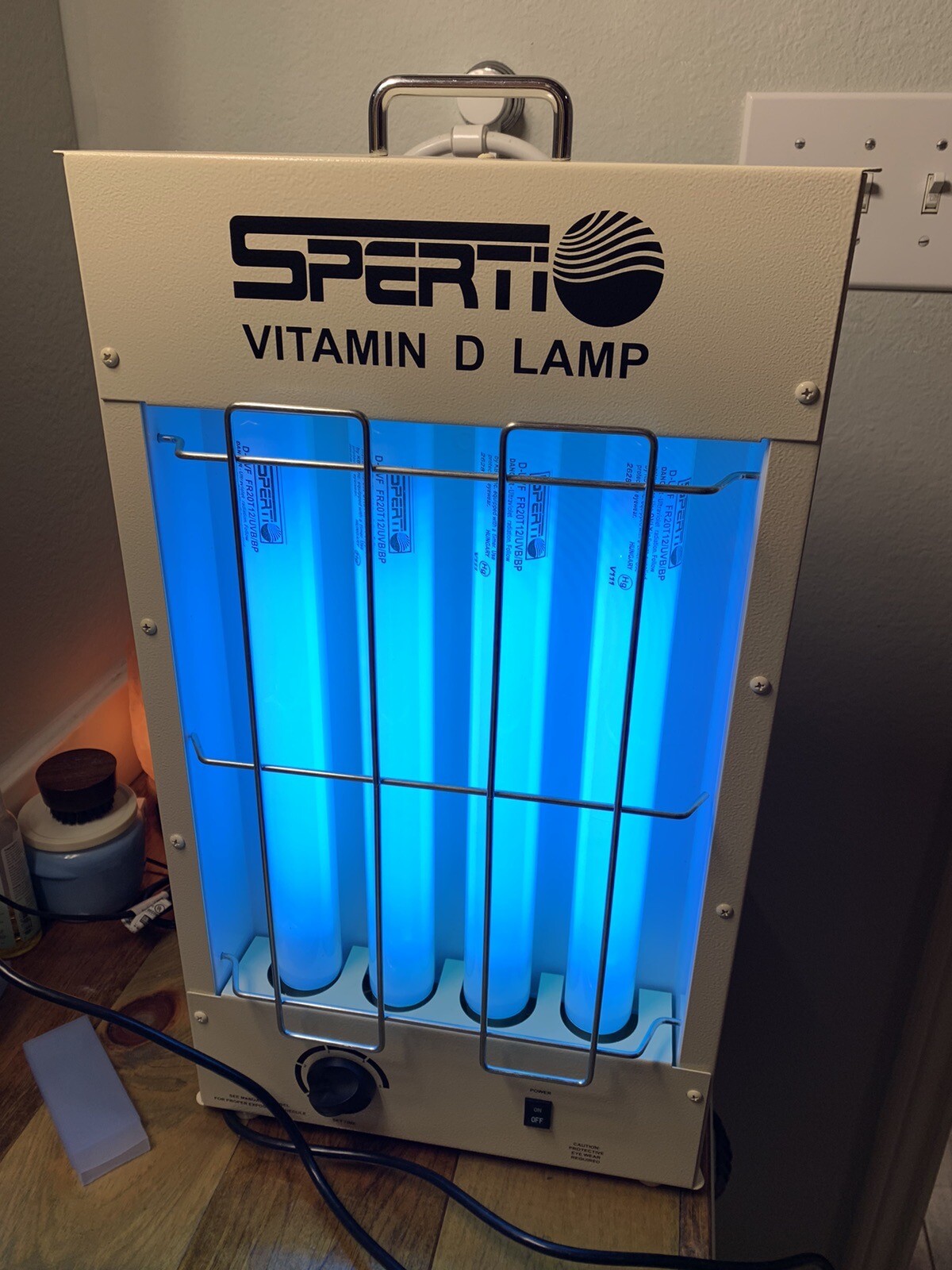 Sperti Vitamin D UVB Sunlamp! non tanning, raise vitamin D at home eBay