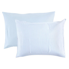 Unisex Baby and Toddler Organic Cotton Toddler Pillowcase, Powder Blue, One Size
