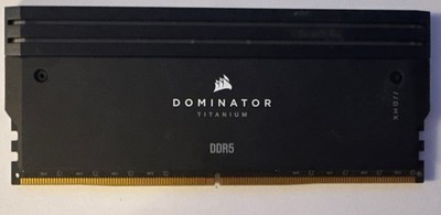 CORSAIR DOMINATOR TITANIUM 48GB (1 x 48GB) PC5-52800 (DDR5-6600) DDR5 RGB RAM