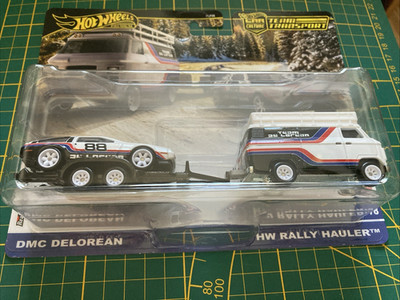 Hot Wheels DMC DELOREAN RALLY HAULER Team Transport #78 Premium NEU OVP