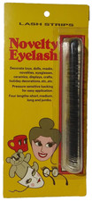 Vintage Doll, Bear, Mask Craft Eyelashes Soft Novelty Lash Strip Jumbo Length