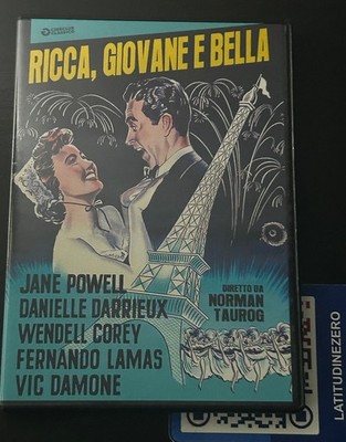 RICH, YOUNG AND BEAUTIFUL (1951) mit Jane Powell   DVD ITA auf Italienisch