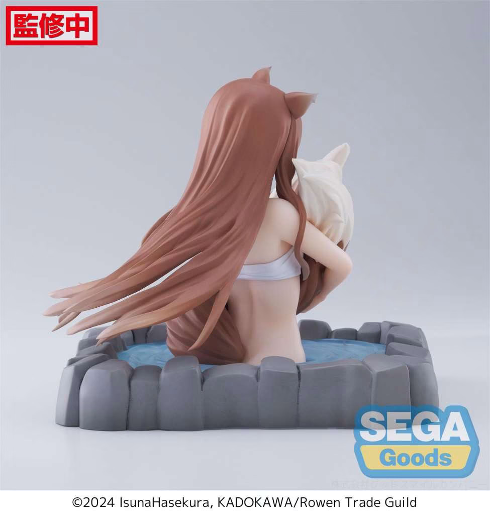 Figurine Holo Wise Wolf de Spice And Wolf, modèle Thermae Utopia 23cm - 4