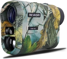 REVASRI Hunting Laser Rangefinder 1000Y – Rechargeable, Clear & Accurate