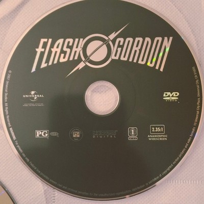 Flash Gordon DVD 1980 Queen Soundtrack Max von Sydow DISC ONLY