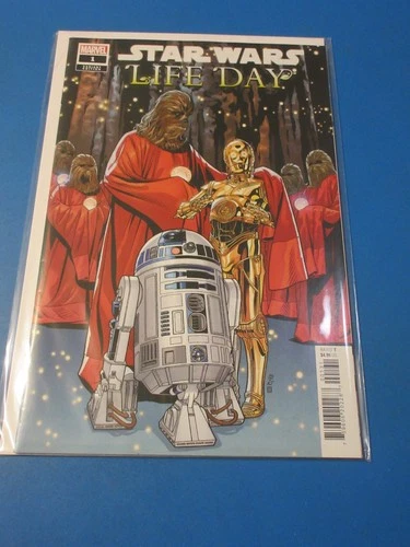 Star Wars Life Day #1 rare Sprouse variant NM Gem