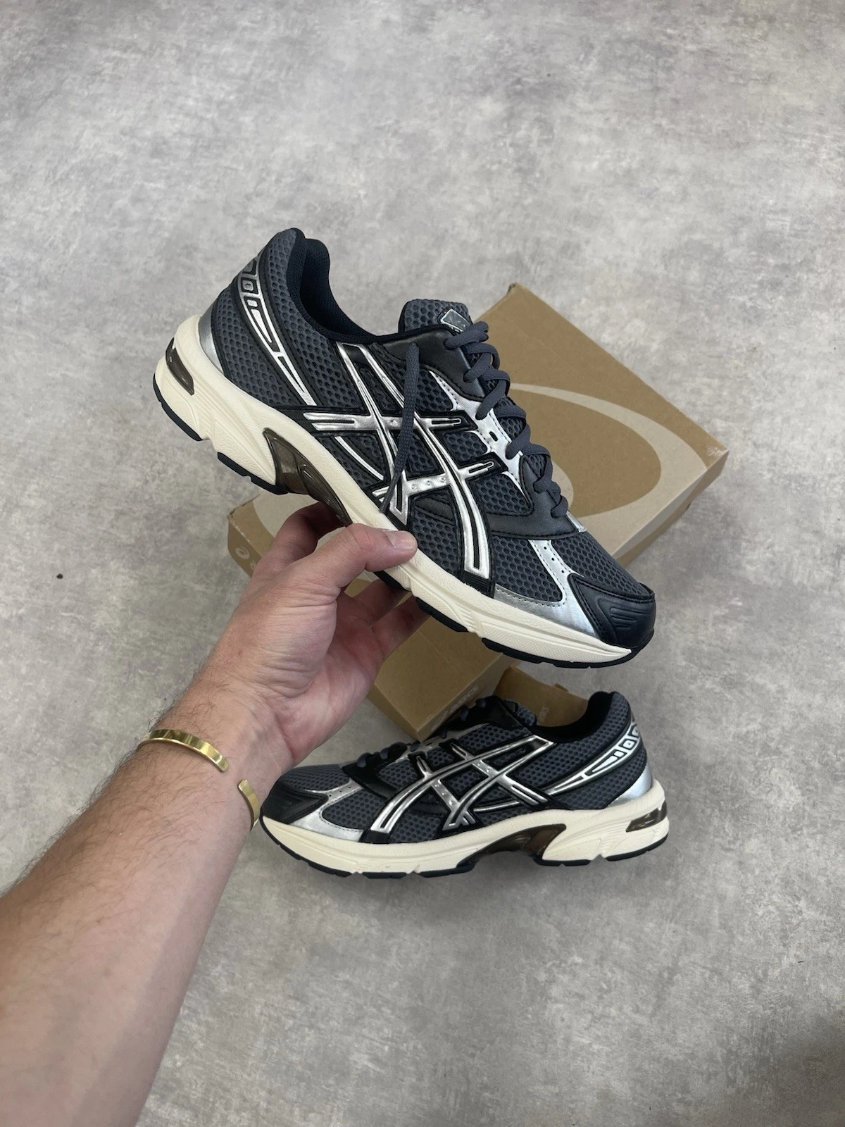 Asics Gel-1130 Steel Grey | Black