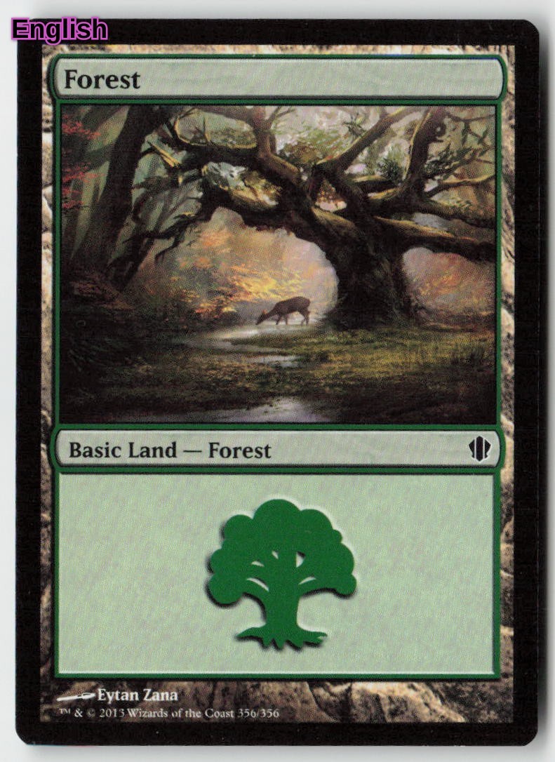 MTG Forest [C13 - 356] LP