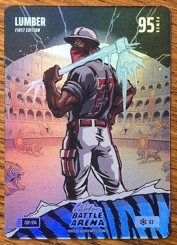 James Wood LUMBER Coliseum Battle Foil ICE 2026 Bo Jackson Battle Arena SSP