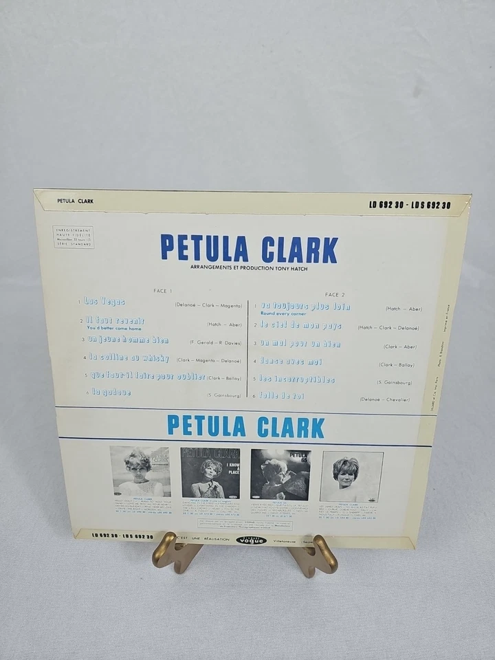 Petula Clark Uk Import Self-Titled LD 692-30 On Vogue Vinyl LP 1964 - Image 3 of 4