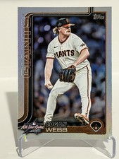 Logan Webb All-Star Game Foil 2025 Topps Update Series Card #ASG-48 Giants