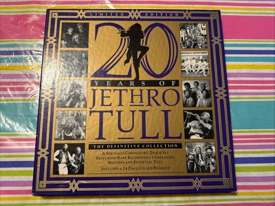 20 Years Of Jethro Tull The Definitive Collection Limited Edition 3 CD Box Set