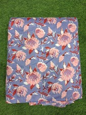 25 Yard Hand Block Print Handmade Cotton Indian Natural Sanganeri Printed Fabric