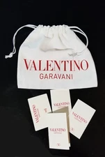 Valentino Garavani Drawstring Dust Bag 8"×7.25" For Small Leather   Accessories 
