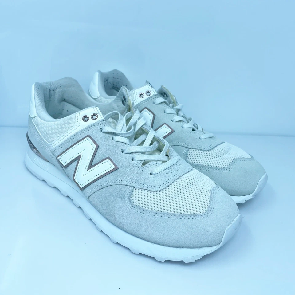 New Balance Womens 574 WL574FSA Gray Casual Shoes Sneakers Size 10 D - Image 2 of 4