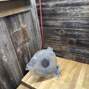 pecan picker upper wheel