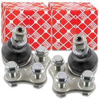 2X Febi Bilstein Traggelenk FÜHrungsgelenk Vorne Renault Megane Grand Scenic