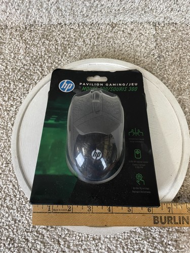 HP Pavilion Mouse da Gioco 300 Ambidestro 5000 DPI Nero - Foto 7 di 8