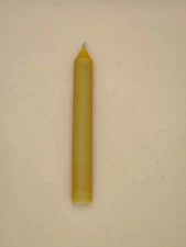 Beeswax Candle 6-inch Colonial Unfiltered Pure Historical Hand Poured Pioneer